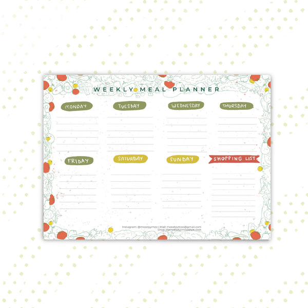 Meal Planner (with hardcover)