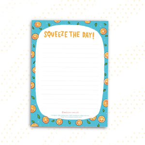 Squeeze Note Pad (with hardcover)