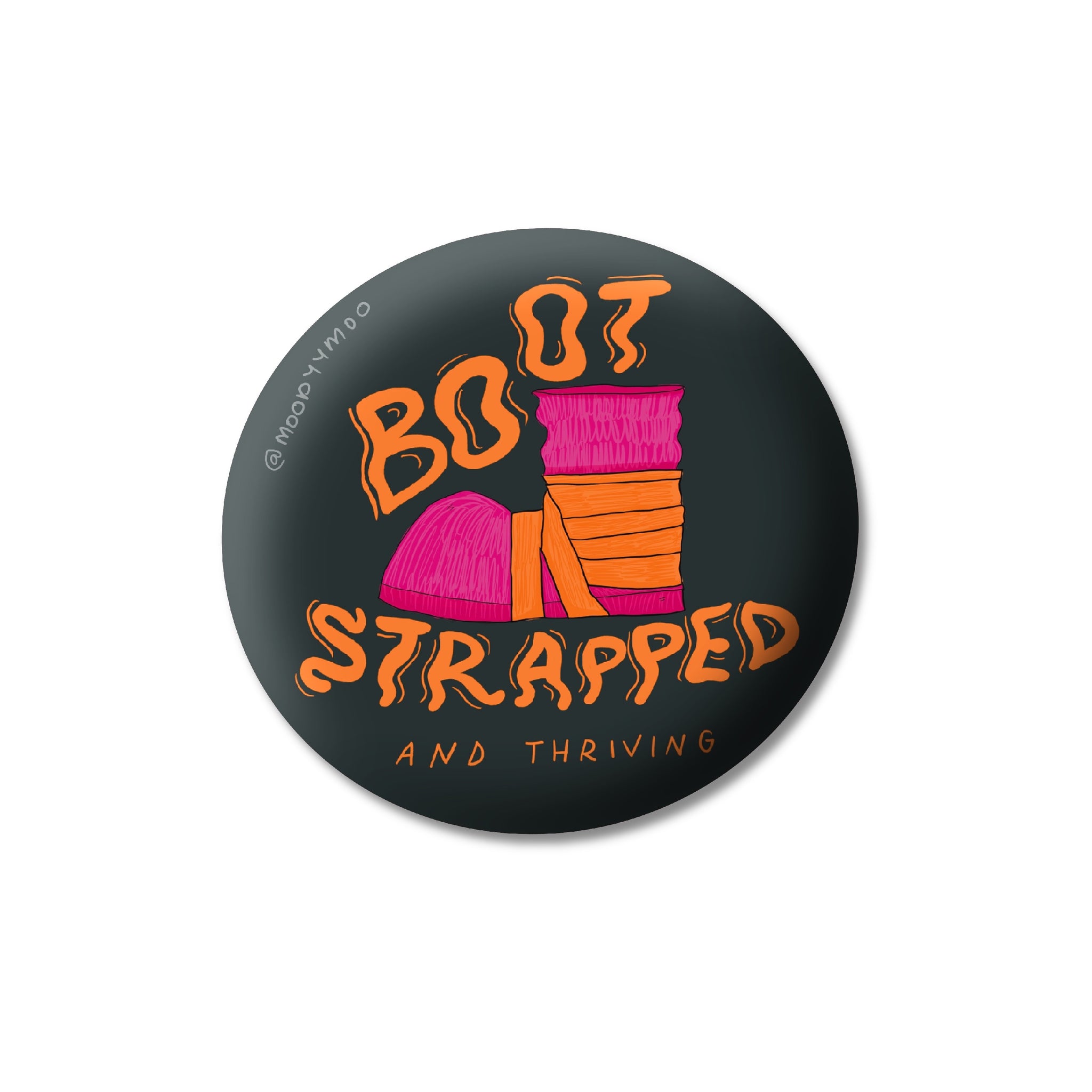 Bootstrapped Badge Magnet