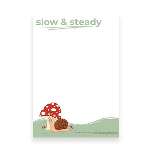 Slow & Steady Notepad