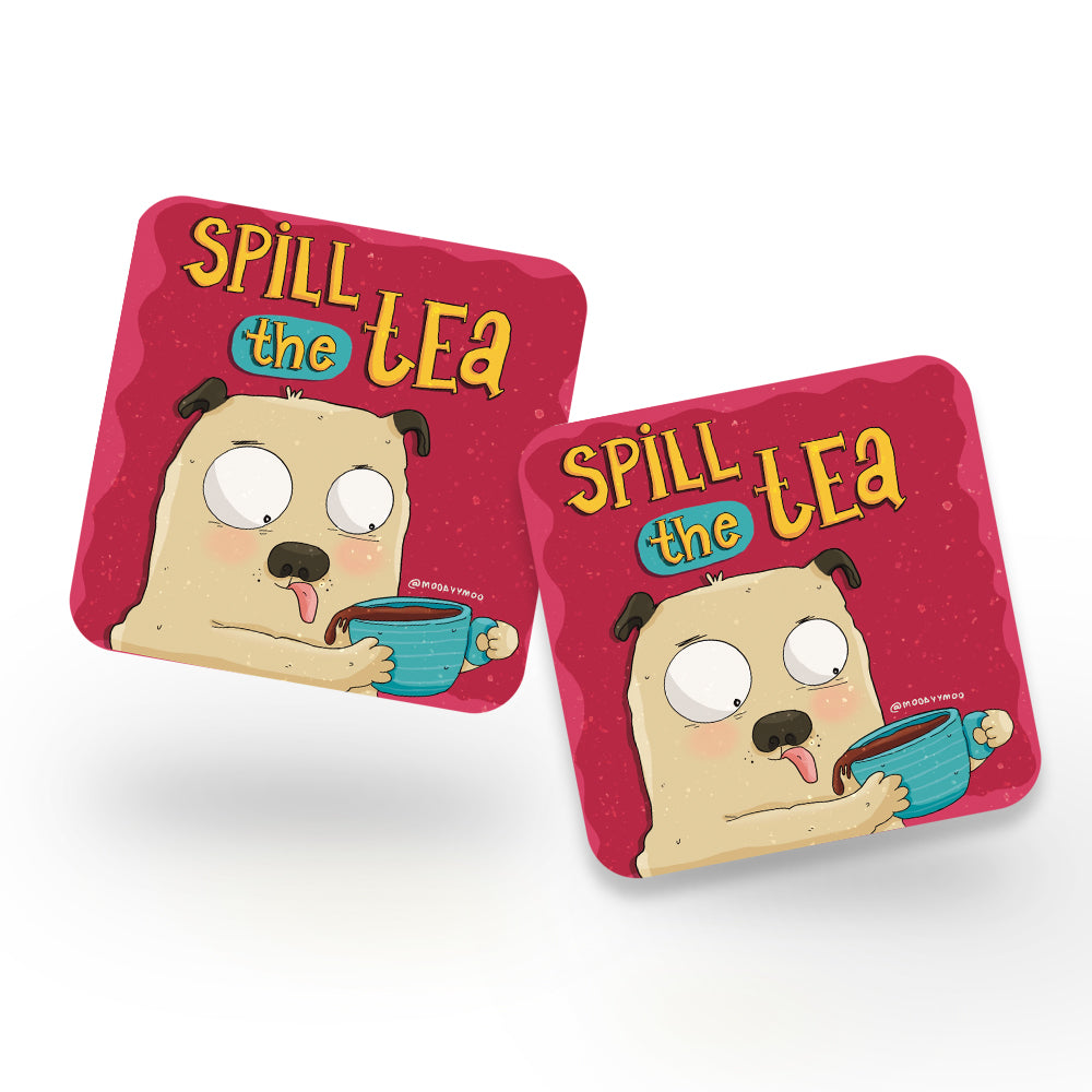 'Spill The Tea' Coasters